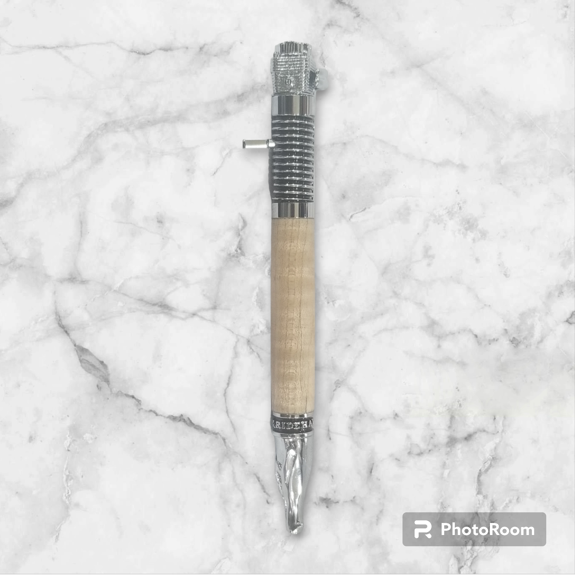 Motorcycle Chrome Kickstart Action Pen