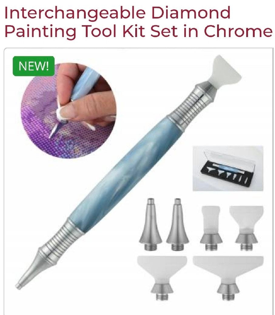 Interchangeable Diamond Painting Tool Kit
